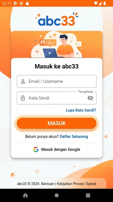 Masuk Akun abc33 dengan Mudah dan Cepat